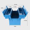 1Pcs Multifunctional Tool Storage Box Portable Hardware Carrying Case  for Screwdriver Wrench Screws
