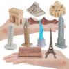 Simulation Building Models Around The World Children'S Educational Cognition Features Landmarks Architectural Ornaments Toys