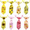 50pcs Dog Bowties Cat Pet Grooming Bows Sunflowers Pattern Pet Products Flowers Style Dog Bows Dog Ties Supplies for Small Dogs