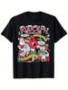 Festive Rudolph Graphic T-Shirt, Rudolph Christmas Shirt Q4589 Unisex T-Shirt
