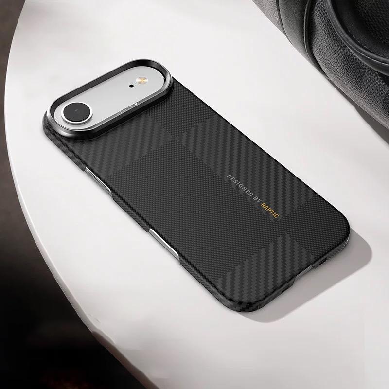 DEFENSE oglekļa šķiedras maciņš priekš iPhone