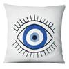 Evil Eye Square Throw Pillow Cover Seat Symbol Art Print Cushion Cover Pillow Cover Decoration Home