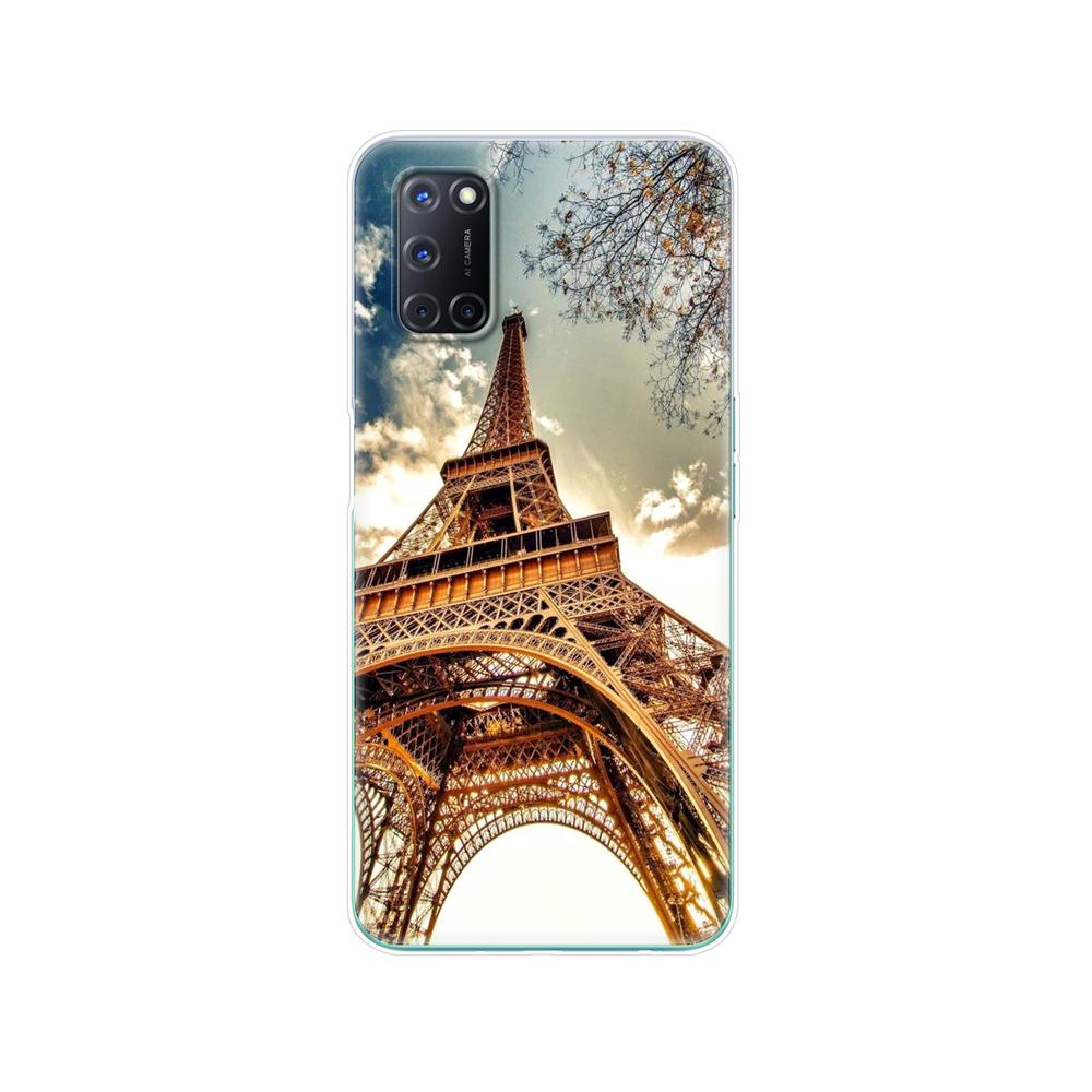 For OPPO A52 Case A92 A72 Case 6.5" Silicon Soft TPU Back Phone Cover For OPPO A 52 72 92 Case OPPOA92 OPPOA72 OPPOA52 Case Bag