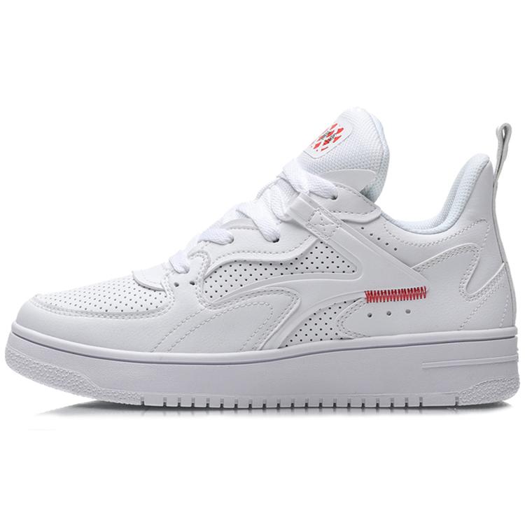 

new LINING CF Skateboard Shoes Women s Mid top White 35.5