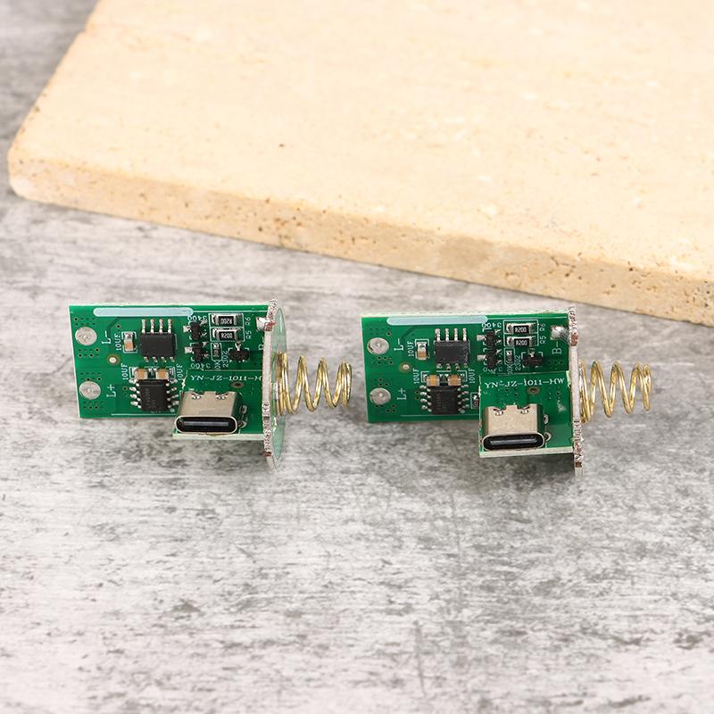 Flashlight Parts Switch Circuit Board 3.7V Type-C Micro Usb Charging Port Led Driving Board With Charge Protection