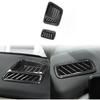ABS Car Front Side AC Air Vent Frame Cover Front Central Dash Side Air Outlet Cover Trim Compatible with Hyundai Santa Fe 2024-2025 MX5 Accessories