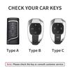 Leather Car Remote Key Case Cover For GAC Trumpchi GS4 GM8 GA3 GA6 SGS7 GA4 GS5 GS3 Legend GS8 Keychain Accessories