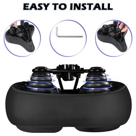 Sella Bicicletta Ergonomica Assorbimento Urti Alta Elasticità Impermeabile Antiscivolo Schiuma Bicicletta da Montagna Sella Ciclismo Fornitura Ciclismo