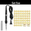 Adjustable Temperature Pyrography & Soldering Iron Set for Wood Carving and Engraving