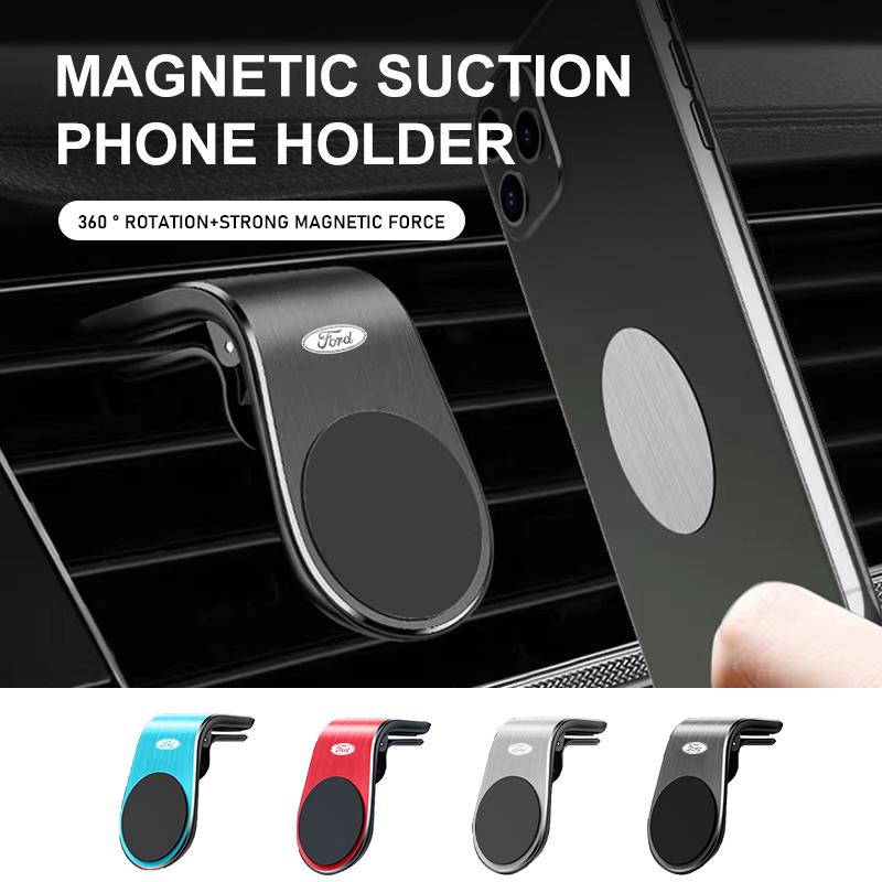 JQOZ8 For Ford Car Air Vent Magnetic Phone Bracket Stable Anti-Shake Universal Fiesta Ranger Mondeo Escape Ecosport Fusion Explorer