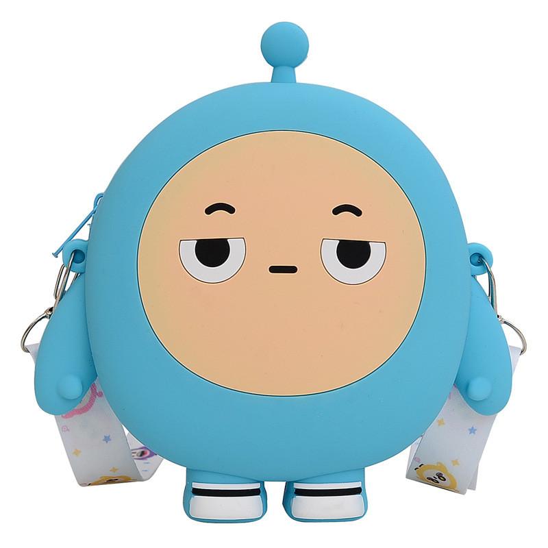Party Shape Eggy Silicone Single Shoulder Crossbody Bag Fashion Gift Cartoon