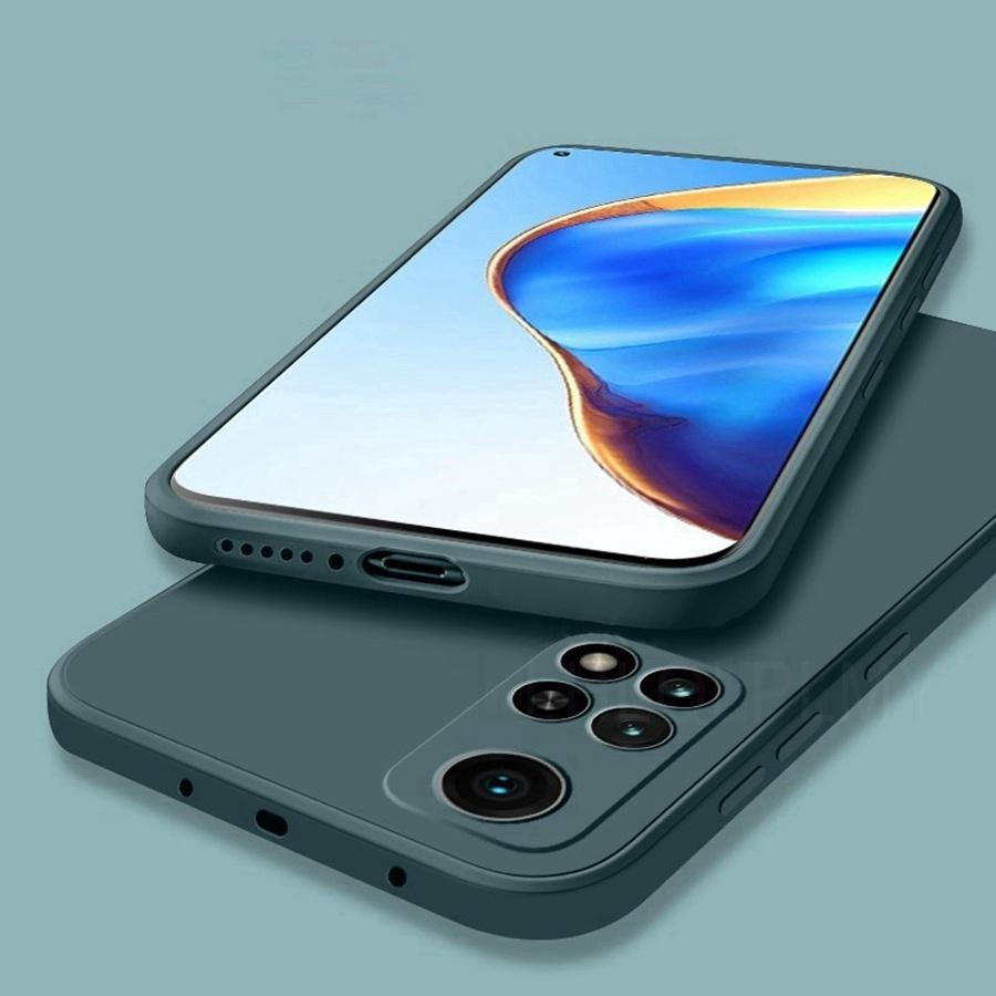 

Квадратний рідкий силіконовий м який чохол для Xiaomi Redmi Poco Samsung Galaxy A21S A31 A51 A71 iPhone 16 7 8 11 12 13 14 15 16E Повний захисний чохол iPhone 17 Pro темно-зелений колір