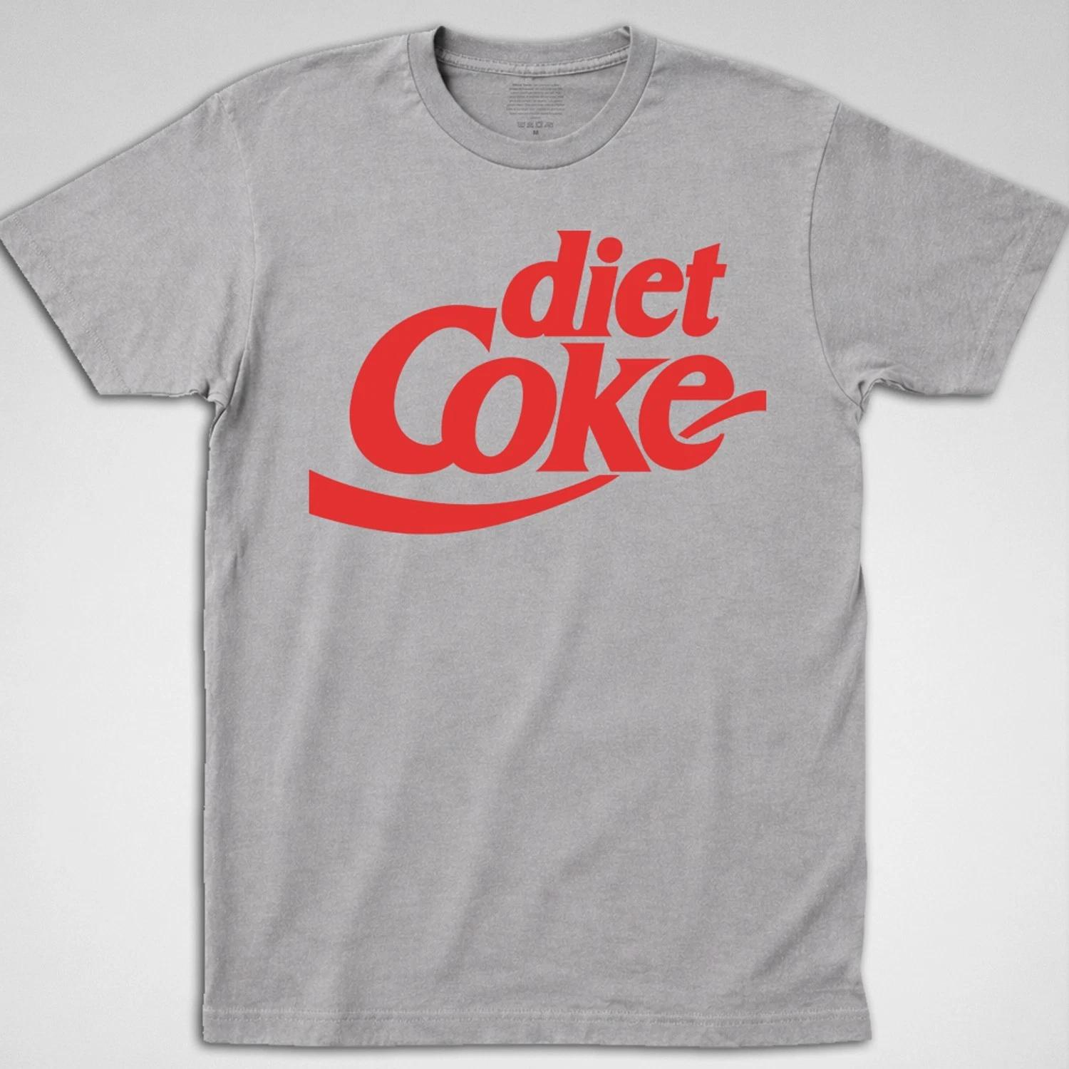 Diet Coke T-shirt retro coca cola 80s 90s soda pop pepsi fountain vintage logo S