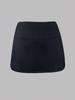 TikTok Trendy 2026 High-Waisted Slit Skort: Women's Anti-Exposure Style