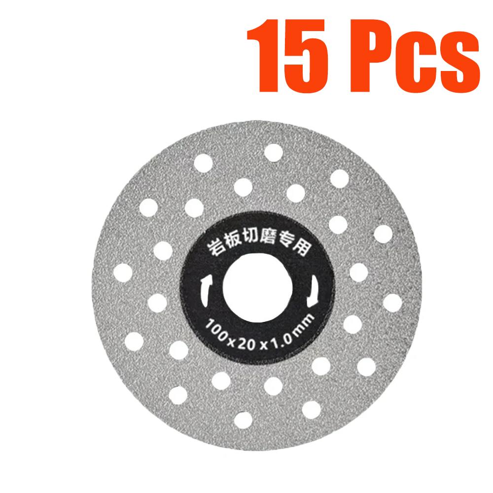 25-1Pcs 100mm Tile Cutting Disc Ultra-Thin Grinding Cut Disc Slabs Ceramic Marble Diamond Cutting Disc for Machine Angle Grinde