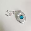 Flip Phone Make-up Mirror Millennium Style Y2k Pendant Plastic Air Cushion Comb  Women Girls
