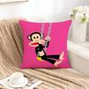 Bigmouth P-Paul  F-Frank-PF Pillow Case Square Double-Sided Sofa Cushion Cover Bedroom Bedside Pillow