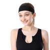 Men Women Running Headband Solid Color Elastic Fashion Workout Headband Moisture Wicking Breathable Gym Sweat Band Fitness Yoga