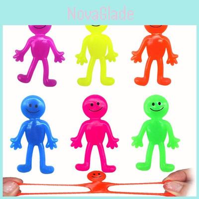 Cross-border Bestseller Tpr Smiley Face Doll Elastic And Squeezeable Stress Relief Toy