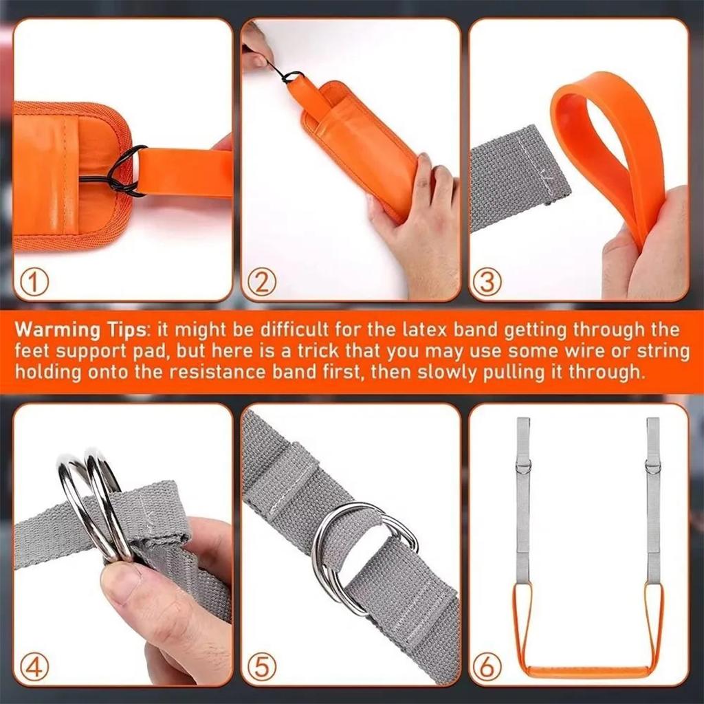 Adjustable Horizontal Bar Pull-up Auxiliary Resistance Band Sports Enthusiasts Suspension Training Sit Ups Stretching Training