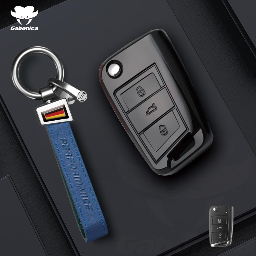 For Vw Volkswagen Polo Golf 4 5 6 7 T5 Mk7 Tiguan Passat B6 B5 Skoda Octavia A5 A7 Seat Leon Fr 2 Ibiza Ateca Car Key Case Cove