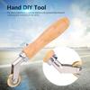 Ejoyous Welding Handheld Roller, Brass Seam Roller Tool, Membrane Material Corner Seam Press Wheel for Membrane Seams, Overlap Welding