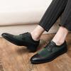 Fashion Men's Formal Leather Shoes Fashionable British Design Style Outdoor Leisure Business Party Daily Office Wedding Plus Size Shoes