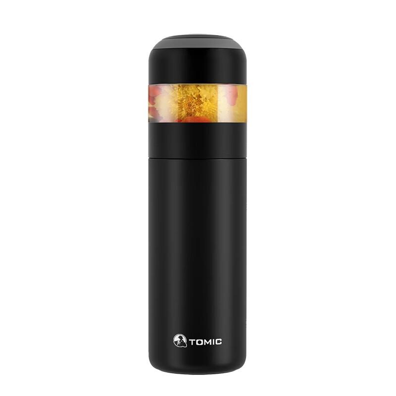 TOMIC Ceramic Lined Tea Infuser Water Bottle