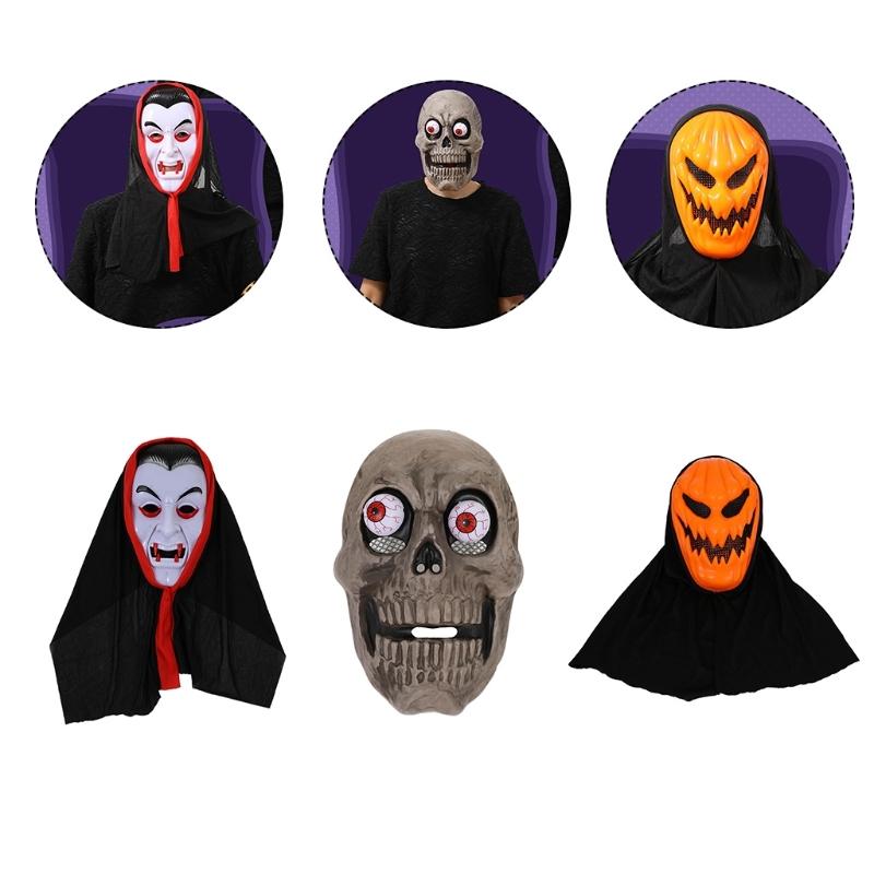 Maschere Spaventose per Feste Maschere di Maschera Maschere per la Testa Carnevali Maschere Teschio Performance per Feste di Halloween Costumi da Spavento