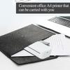 Tragbarer A4-Thermodrucker, kabelloser Desktop-Drucker, Verwendung mit mobilem Laptop