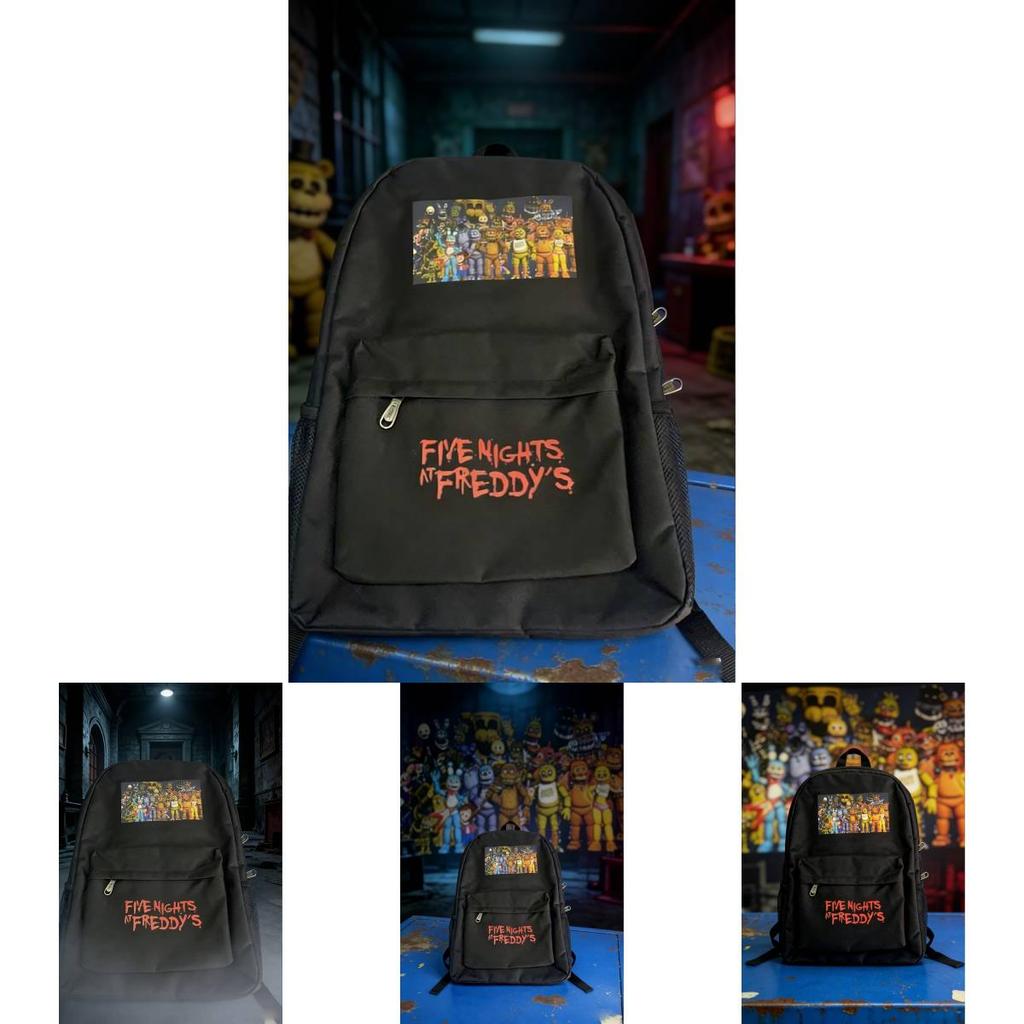 Five Nights At Freddys Book Bag Pencil Case Set With Oxford Cloth For Students