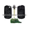 Land Rover Discovery 3-Button Folding Key (315/433 Frequency, 7941 Chip)