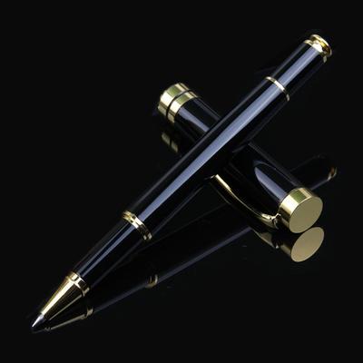 Black Gel Pen Business Gift Metal Pen Custom
