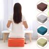 Thickened Japanese Tatami Removable Cotton Linen Cushions Multi-coloured Fashionable Highly Elastic Washable Cotton Linen Set