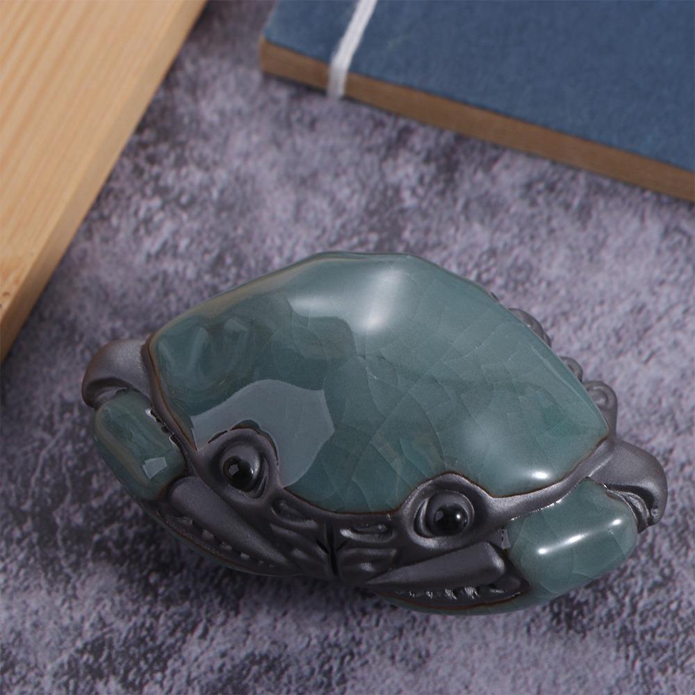 Handmade Cute Crab Tea Pet Creative Small Crab Statue High Quality Little Crab Tea Play  Desktop