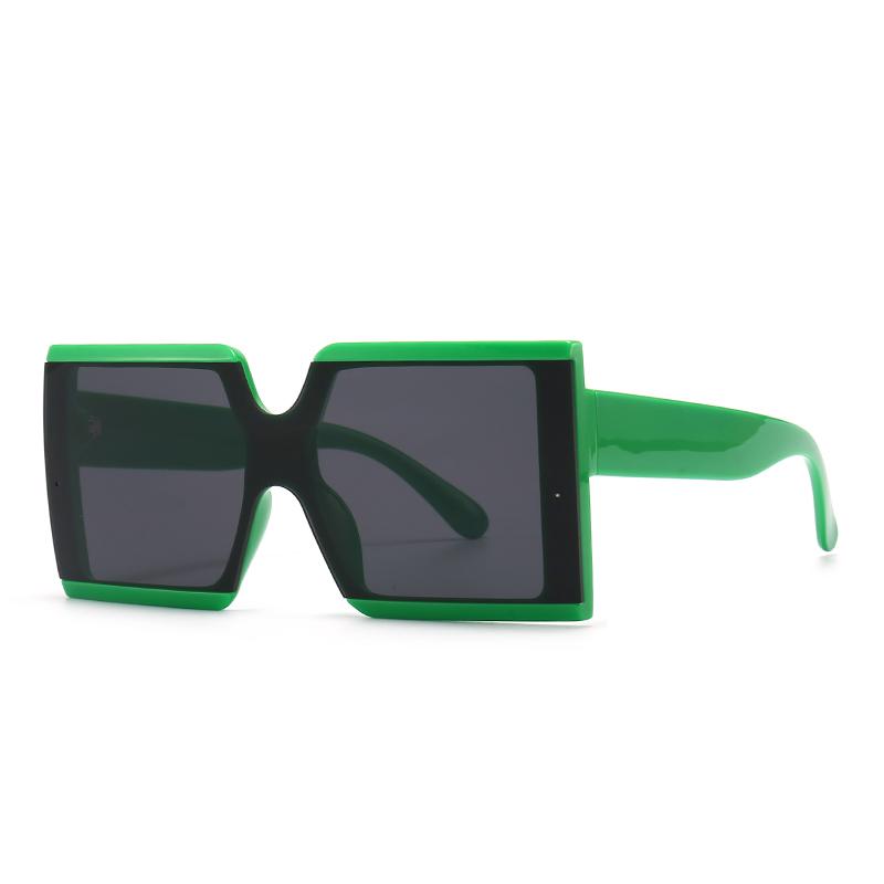 

Cross-Border Square Jelly Color Ins Style Sunglasses Trendyy Street Photography Modern Charm Sunglasses Q1254
