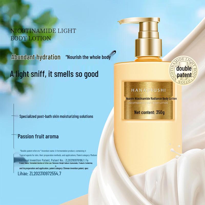 HANAJIRUSHI Nicotinamide Brightening Bath & Body Set