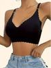 Seamless Ice Silk Push-up Wireless Bra - Wave Edge Design