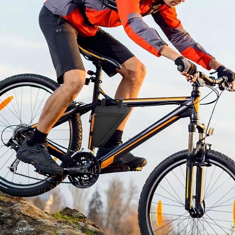 Cycling Frame Tool Bag Cycling Tool Bag Pouch Oxford Fabric Storage Tool For Storing Wallets Smartphones Cable Locks Repair
