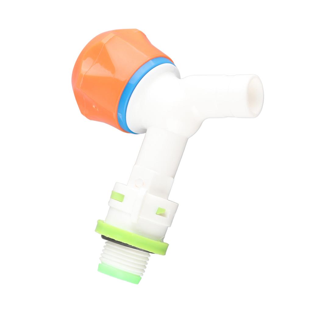 2 STÜCKE Wasserhahn PPR Kunststoff G1/2 Außengewinde Kaltwasserhahn für Gartenzubehör Waschbecken