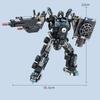 Assembled Mechanical Men Building Blocks Toy With Multiple Forms Deformation Of