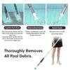Aspiratore Ricaricabile per Piscina Portatile Senza Fili per Pulizia Fuori Terra Aspirapolvere per Piscina 9×106cm
