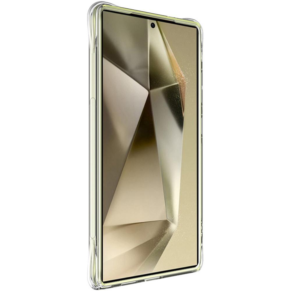 

IMAK Чохол для Samsung Galaxy S25 Ultra Чохол для телефону з ТПУ Повітряна подушка Протиударний захист Transparent Black
