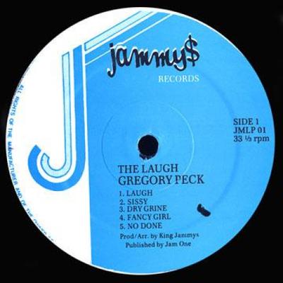 LP Record GREGORY PECK - The Laugh JMLP01 Jammy's Records 1990 Jamaica Reggae, Ska & Dub