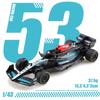 (Eingetütet) 1.43 Legierungsmodell Rennwagen Spielzeug, Exquisiter Formel-Legierungs-Rückzieher-Rennwagen, Kinderspielzeug, Bestes Geburtstagsgeschenk.