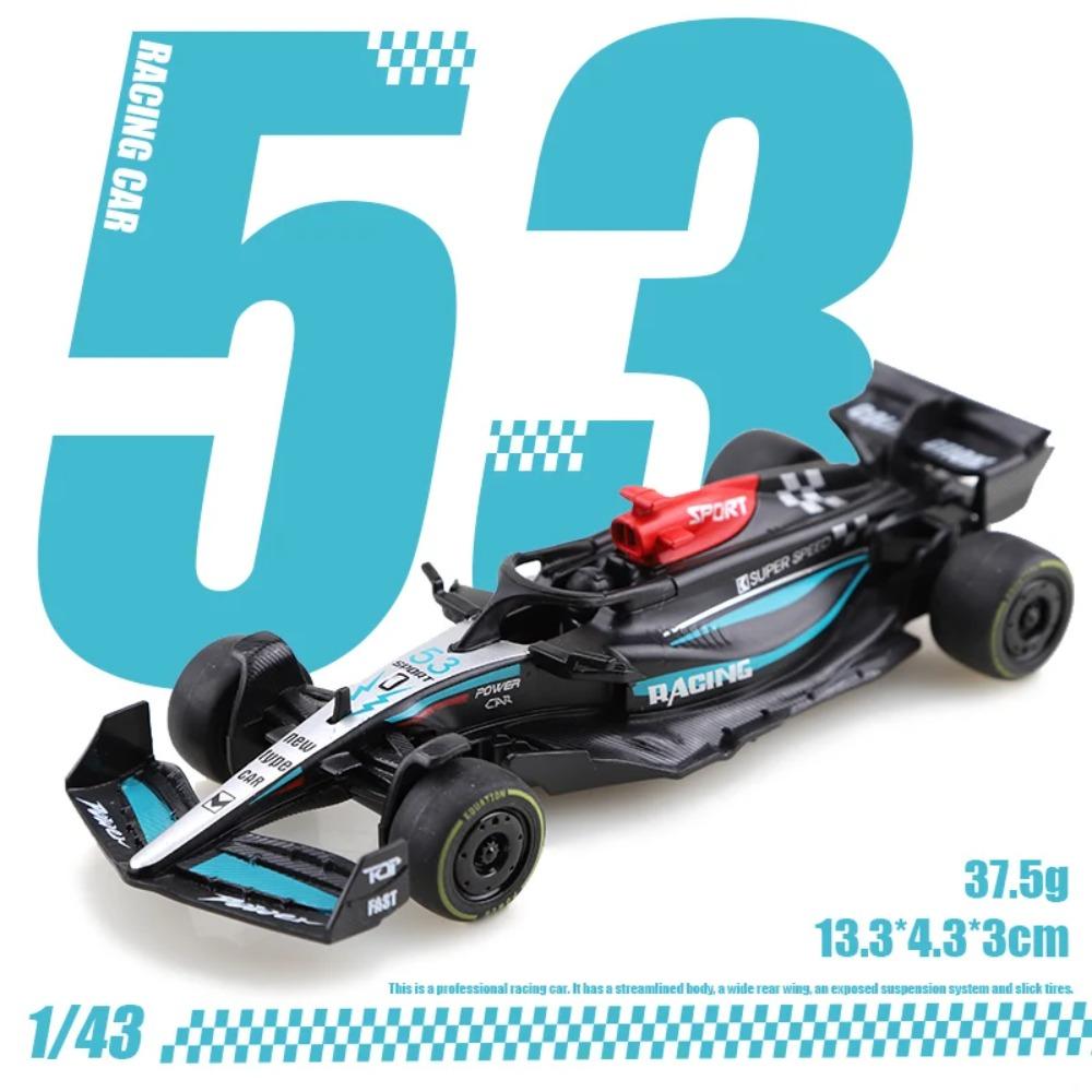 (Eingetütet) 1.43 Legierungsmodell Rennwagen Spielzeug, Exquisiter Formel-Legierungs-Rückzieher-Rennwagen, Kinderspielzeug, Bestes Geburtstagsgeschenk.