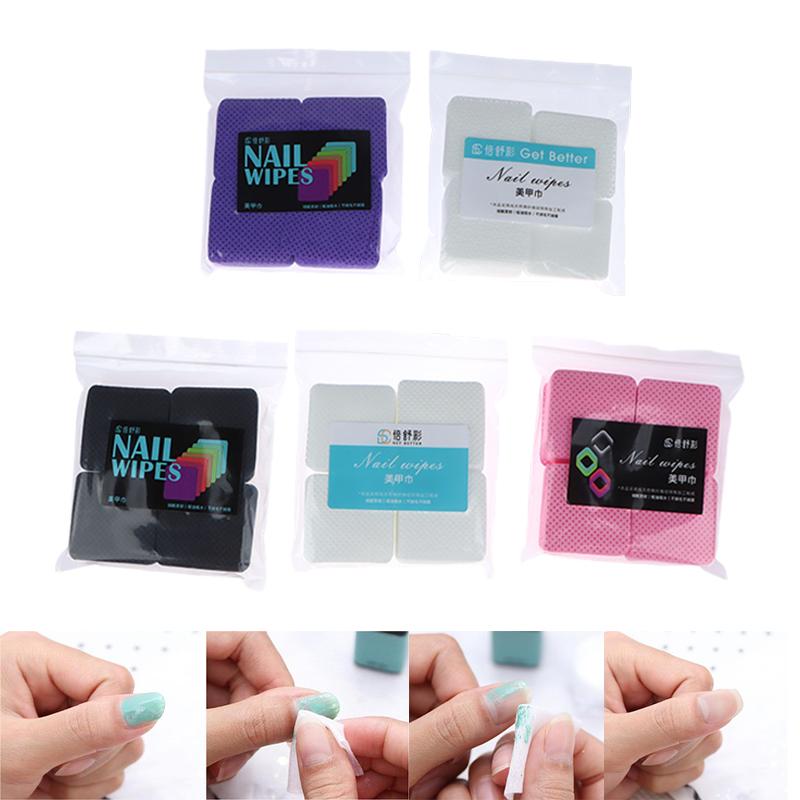 200Pcs/Pack Nail Wipes Nail Cotton Pads Nail Polish Remover Glue Removal Pads Cleaning Wipes Nail Art Cleaning Manicure Tools