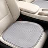 Summer Cooling Car Seat Cushion Breathable Non-Slip Solid Color Pad Soft Comfort Mat Dustproof Car Seat Cover Front Driver Seat