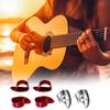 Zestaw 10 sztuk kostek na palce do gitary Stal nierdzewna kostki na palce Plastikowe kostki na kciuk Plectra Akcesoria do ukulele Banjo Gitara basowa Akustyczna