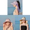 Sun Protection Cap For Women Summer Outdoor Large Brim Uv Shield Breathable Sun Hat